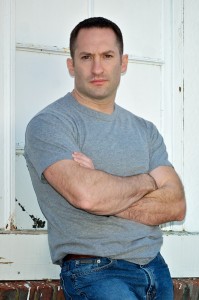 Headshots of Myke Cole
