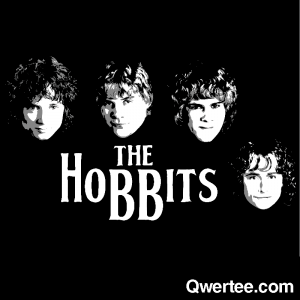 The Hobbits by Qwertee.com