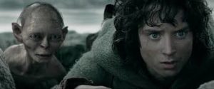 Frodo and gollum